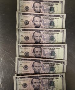 Buy Counterfeit $5 USD Bills Online
