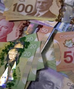 Counterfeit CAD money