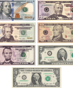 Counterfeit USD money